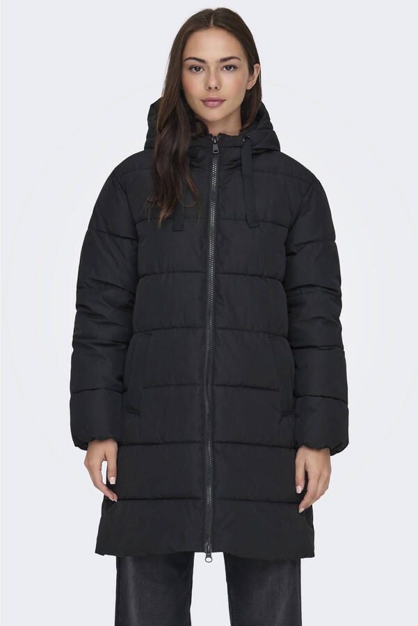 Only Gewatteerde jas ONLCLAIR PUFFER HOOD COAT OTW CC