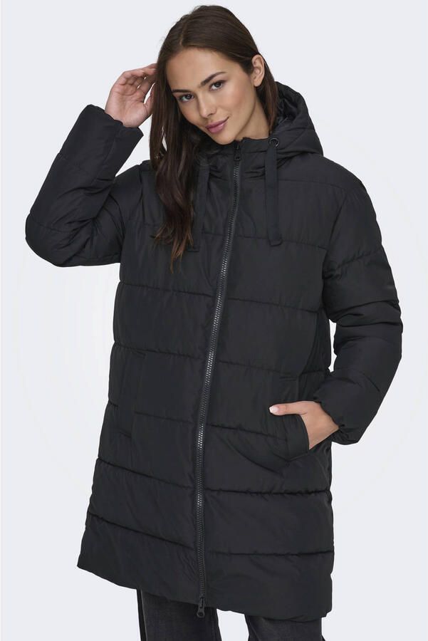 Only Gewatteerde jas ONLCLAIR PUFFER HOOD COAT OTW CC - Foto 3