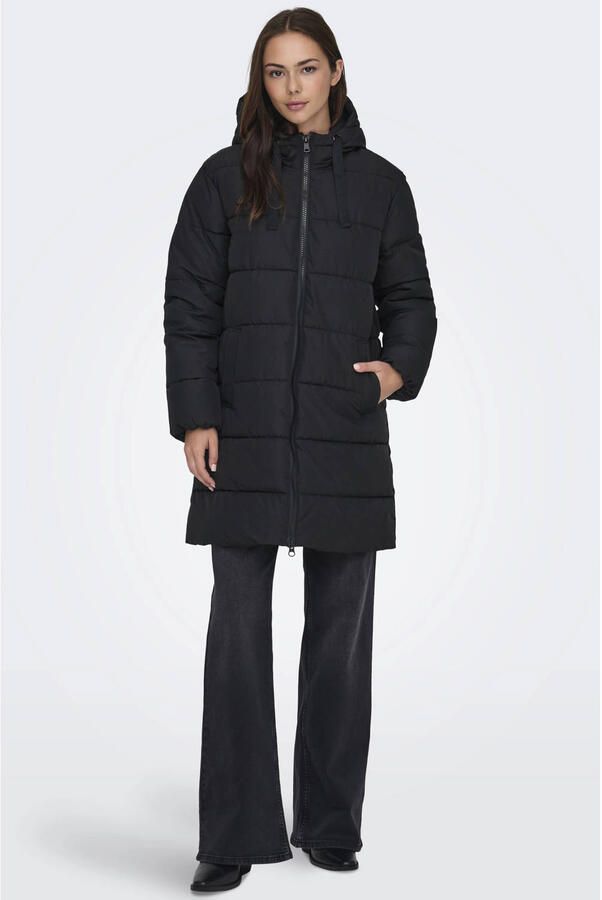 Only Gewatteerde jas ONLCLAIR PUFFER HOOD COAT OTW CC - Foto 2
