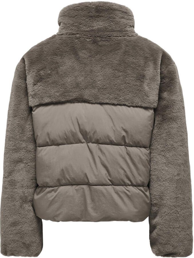 Only Gewatteerde jas ONLWANJA FUR PUFFER MIX JACKET CC OTW - Foto 2