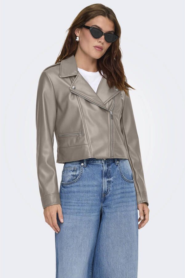 Only Leren Jas ONLCARMEN FAUX LEATHER