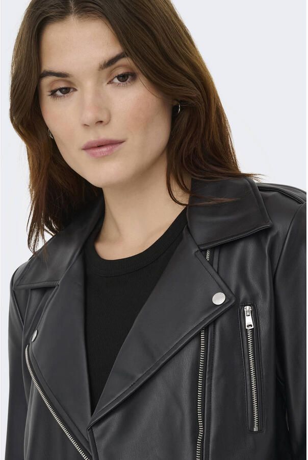 Only Leren Jas ONLCARMEN FAUX LEATHER - Foto 2