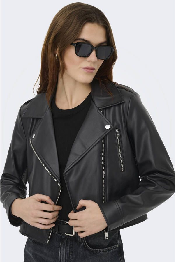 Only Leren Jas ONLCARMEN FAUX LEATHER