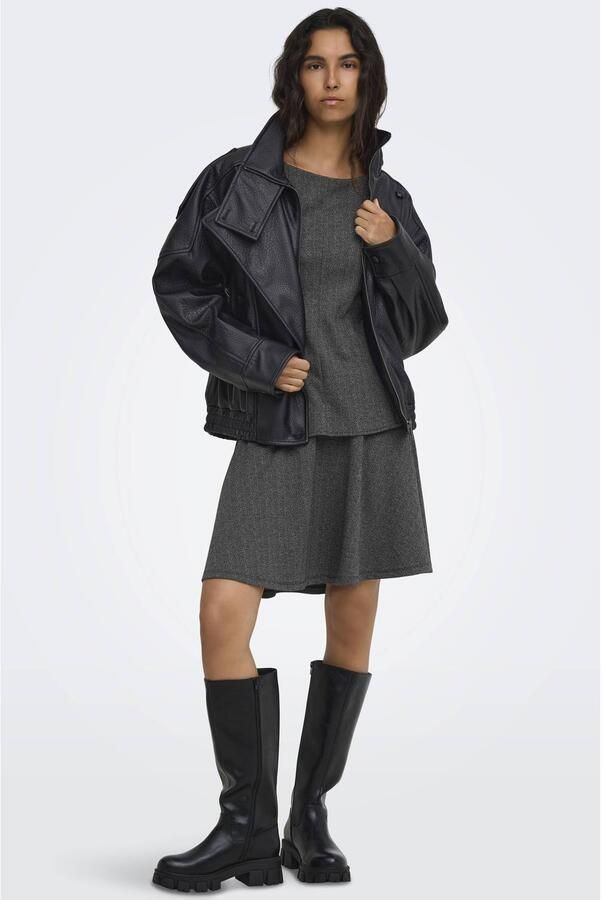 Only Blazer Onlvani L S Faux Leather Jacket Pnt 15380880 - Foto 2