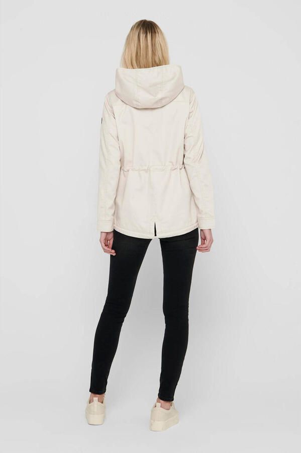 Only Onllorca Canvas Parka CC OTW 15216452 Beige Dames - Foto 2