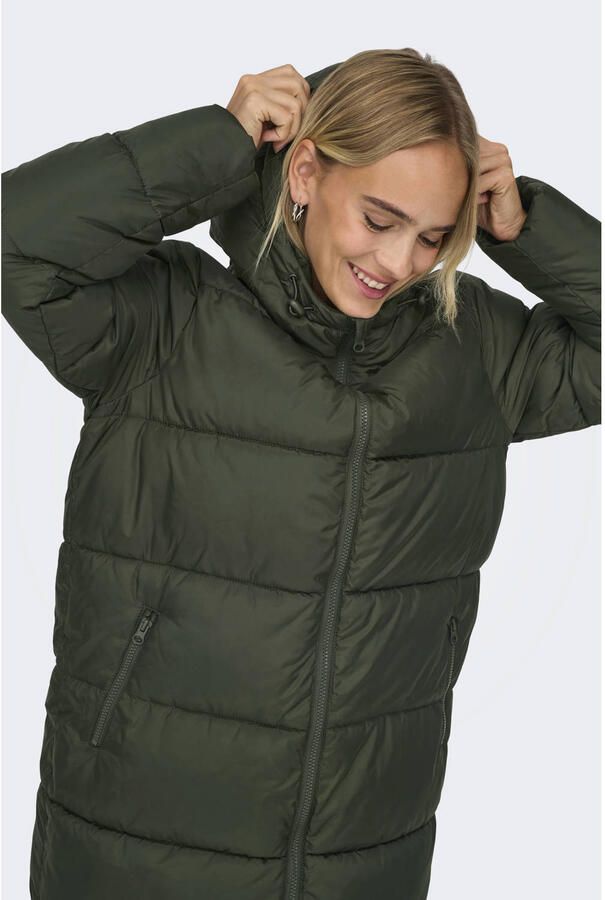 Only Gewatteerde jas ONLMONTANA LONG PUFFER JACKET NOOS OTW