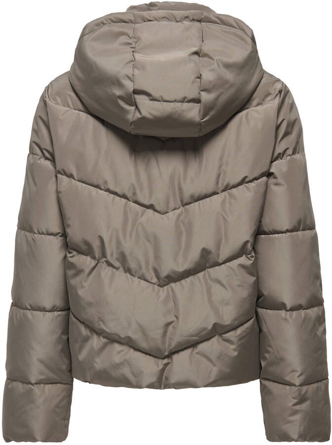 Only Donsjas ONLCLAIR PUFFER HOOD JACKET - Foto 2