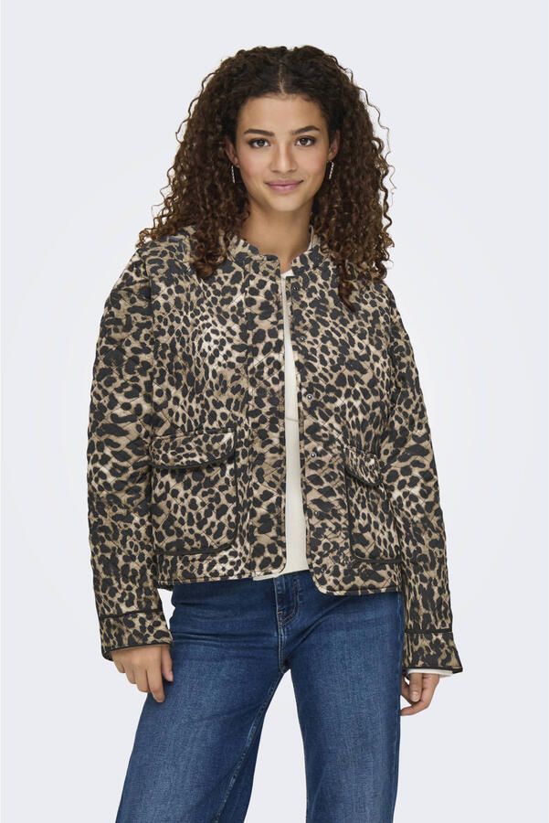 Only Gewatteerde Jas voor Vrouwen Brown Dames - Foto 2