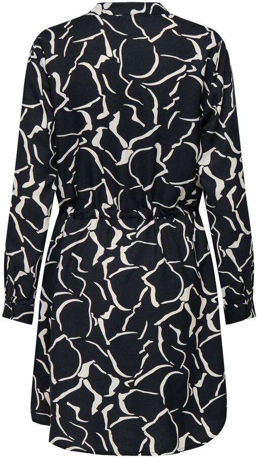 Only Gedessineerde jurk ONLCORY LIFE L S V-NECK TUNIC WVN NOOS - Foto 2