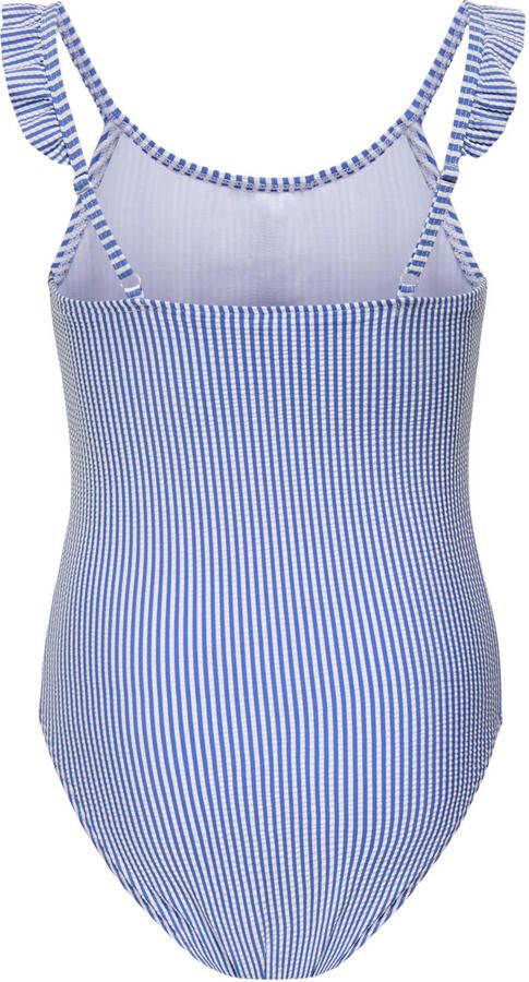ONLY KIDS GIRL badpak KOGSUNNY blauw wit - Foto 3