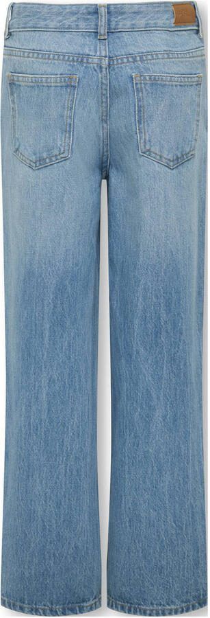 ONLY KIDS GIRL baggy high waist baggy jeans medium blue denim - Foto 3