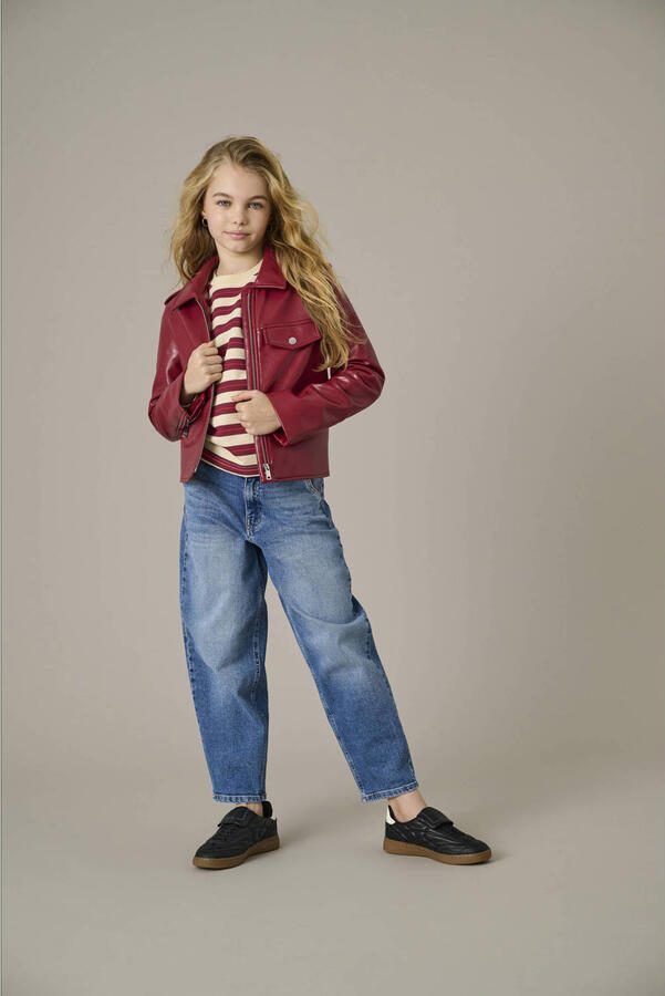 Only Loose fit jeans van katoenmix model 'GIA'