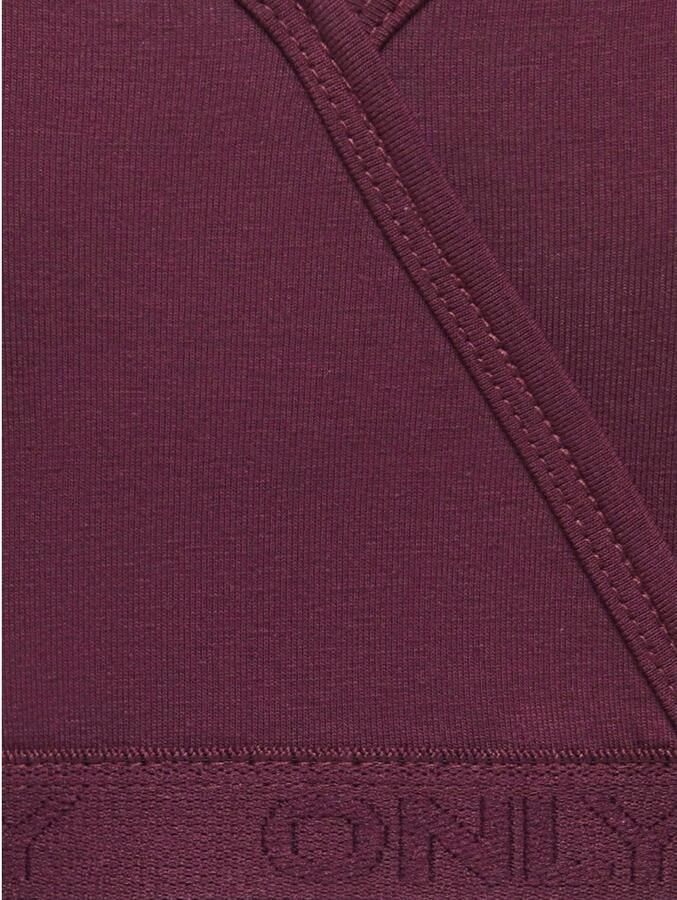 ONLY KIDS GIRL bh top paars donkerblauw (set van 2) - Foto 2