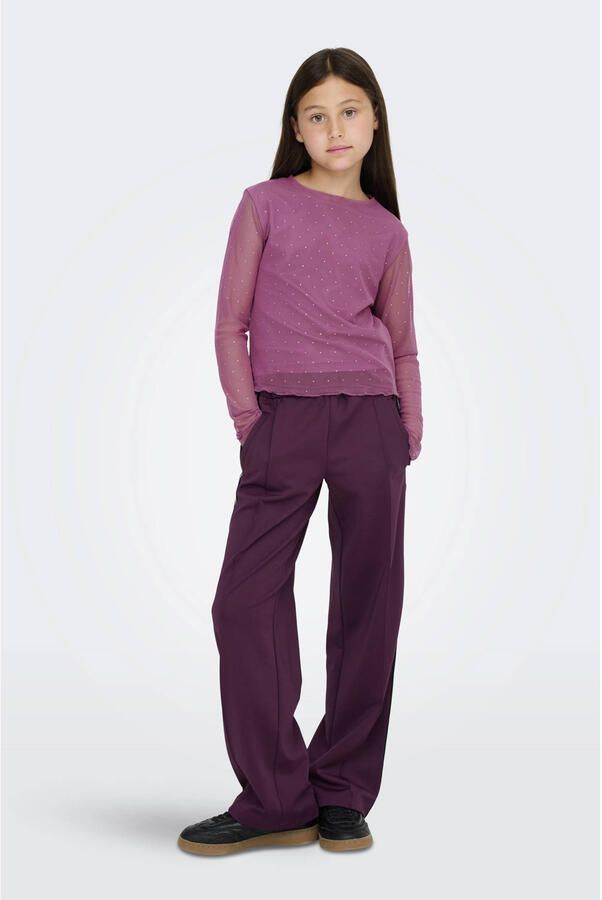 ONLY KIDS GIRL blousetop paars - Foto 3