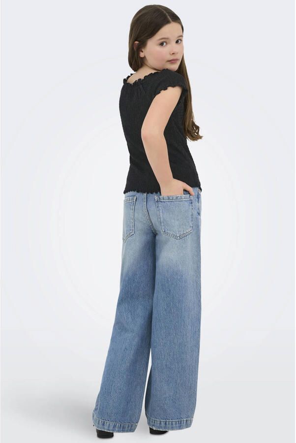 ONLY KIDS GIRL blousetop zwart - Foto 2