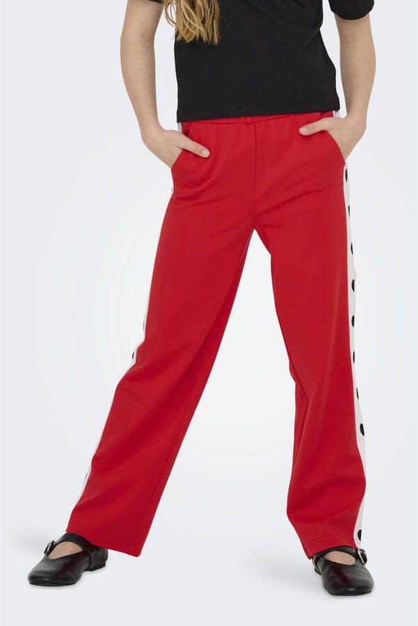 ONLY KIDS GIRL casual broek rood - Foto 3