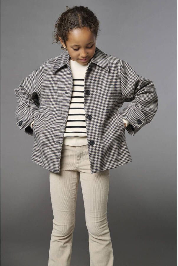 ONLY KIDS GIRL corduroy flared broek beige