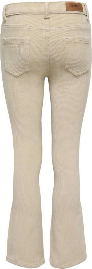 ONLY KIDS GIRL corduroy flared broek beige - Foto 2