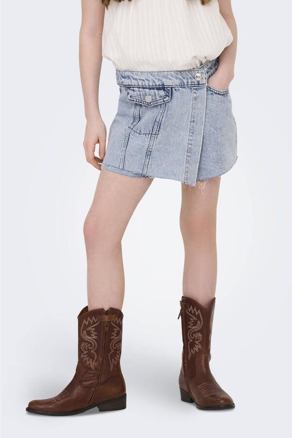 ONLY KIDS GIRL denim spijkerrok blauw - Foto 3
