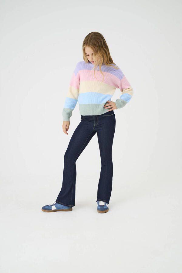 ONLY KIDS GIRL flared jeans dark blue denim - Foto 2
