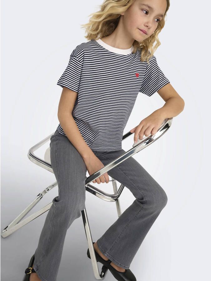 ONLY KIDS GIRL flared jeans grey denim - Foto 2