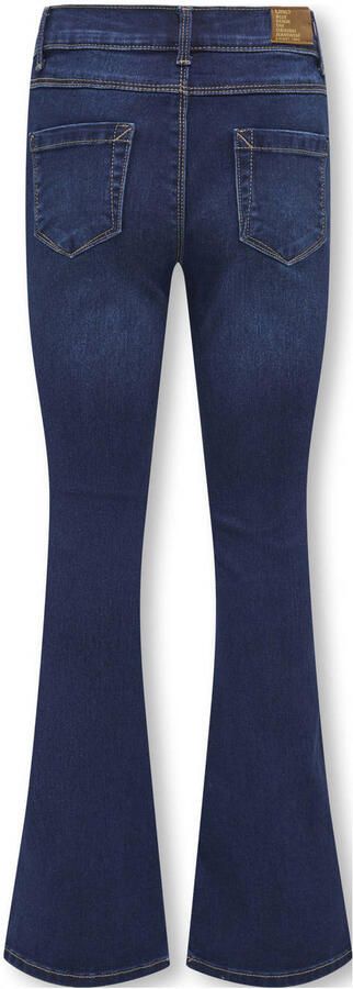 Only KIDS GIRL flared jeans KOGROYAL dark blue denim Blauw Meisjes Stretchdenim 164