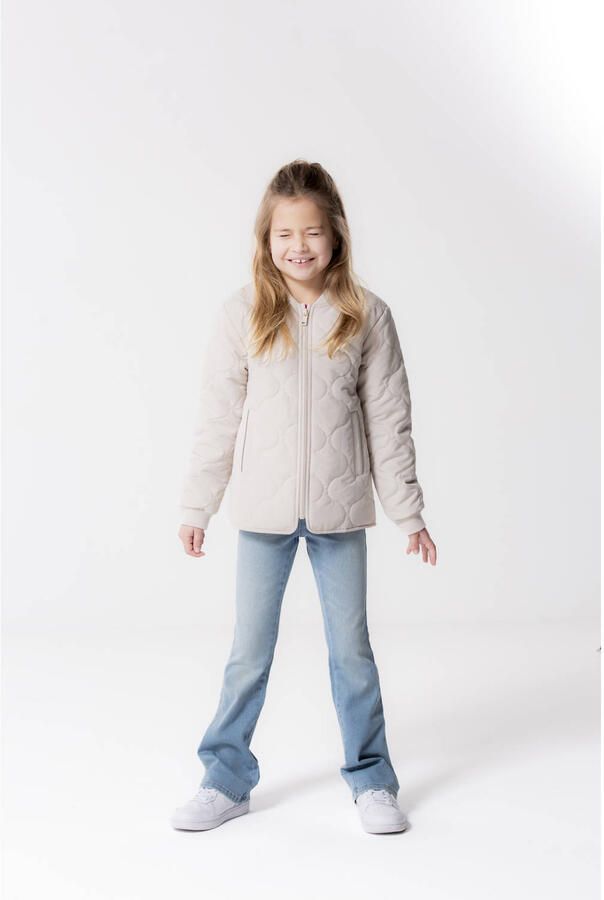Only KIDS GIRL flared jeans KOGROYAL LIFE light blue denim Blauw Meisjes Stretchdenim 164