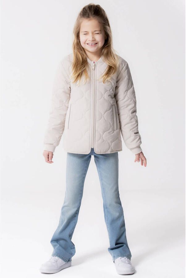 Only KIDS GIRL flared jeans KOGROYAL LIFE light blue denim Blauw Meisjes Stretchdenim 116