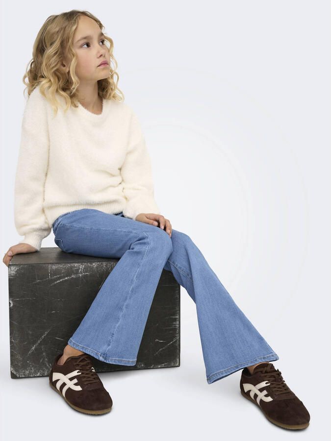 ONLY KIDS GIRL flared jeans light blue denim - Foto 2