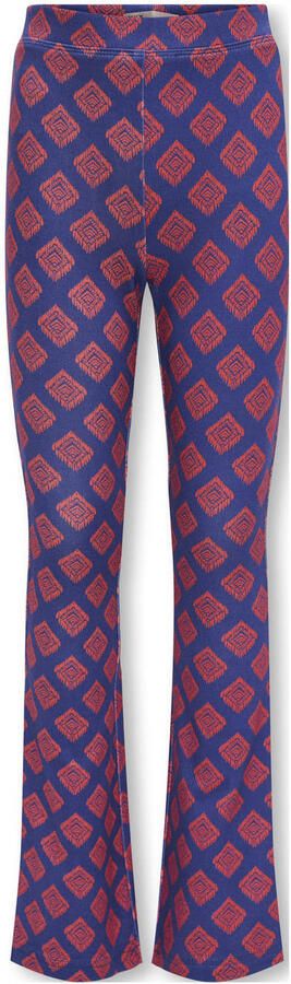 ONLY KIDS GIRL flared legging kobaltblauw
