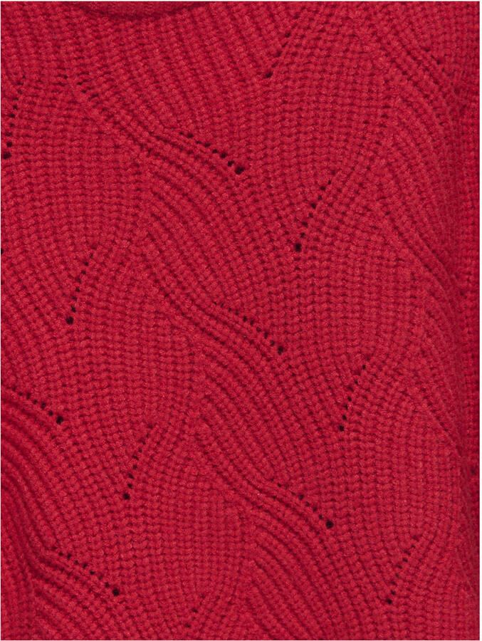 KIDS ONLY Gebreide trui KOGKATIA LS STRUCTURE O-NECK CP KNT