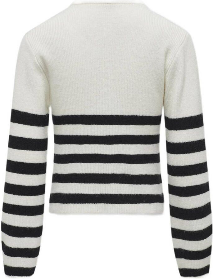 Only Regular fit gebreide pullover met streepmotief model 'FRANCA'