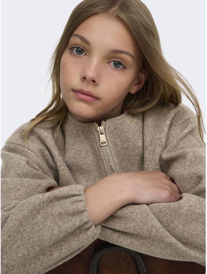 ONLY KIDS GIRL gemêleerd bomberjack taupe - Foto 2