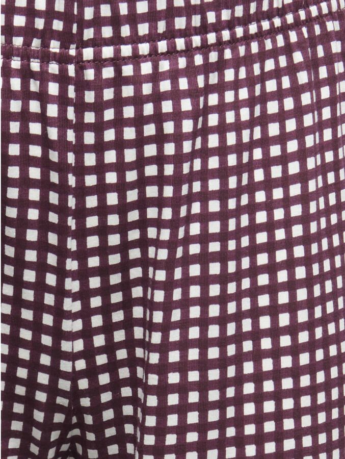 ONLY KIDS GIRL geruite pyjama paars - Foto 2
