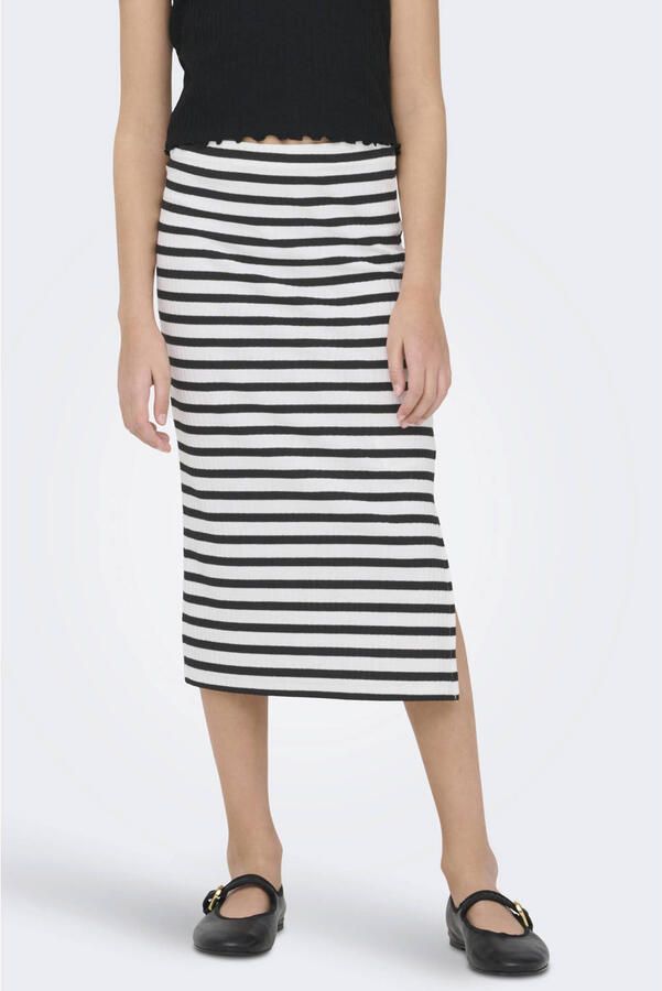 KIDS ONLY Jerseyrok KOGNELLA LONG SIDE SLIT SKIRT JRS NOOS