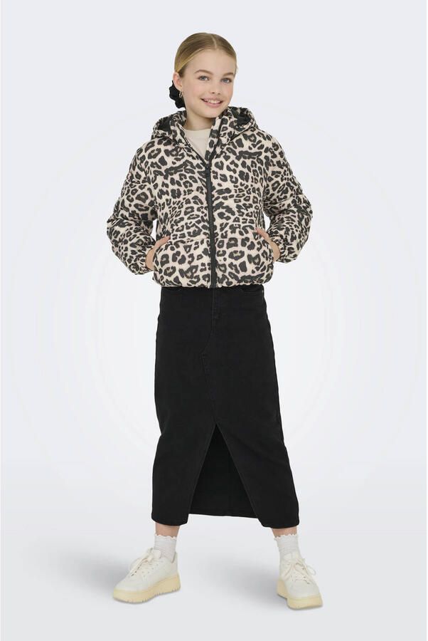 KIDS ONLY Gewatteerde jas KOGDALIA SHORT PUFFER AOP JACKET CP OTW - Foto 2