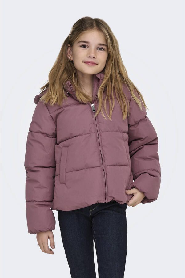 KIDS ONLY Gewatteerde jas KOGJUTA LIFE SHORT PUFFER OTW NOOS