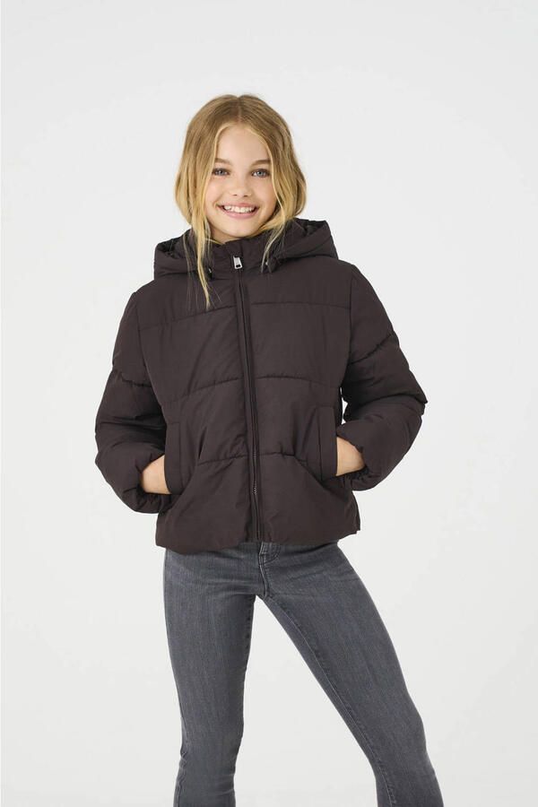 KIDS ONLY Gewatteerde jas KOGJUTA LIFE SHORT PUFFER OTW NOOS