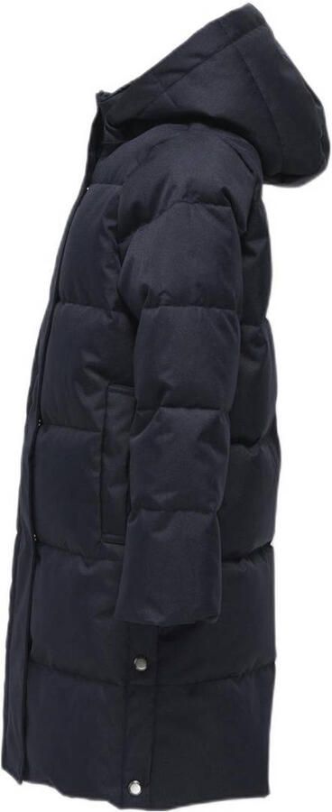 ONLY KIDS GIRL gewatteerde winterjas KOGIRENE donkerblauw - Foto 2