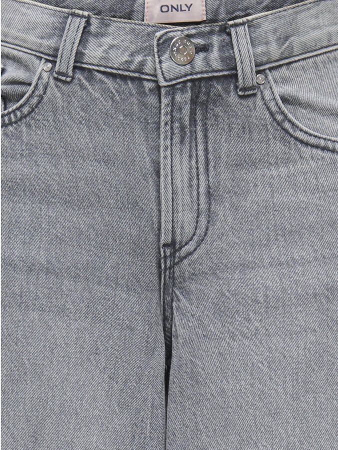 ONLY KIDS GIRL high waist wide leg jeans grey denim - Foto 2