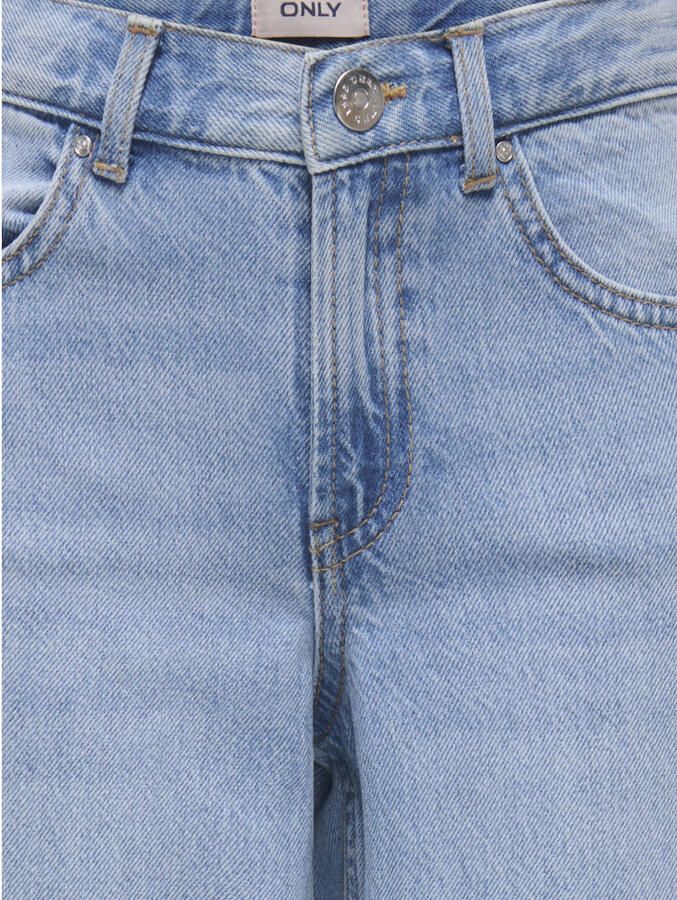 ONLY KIDS GIRL high waist wide leg jeans light blue denim - Foto 2