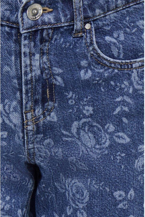 ONLY KIDS GIRL high waist wide leg jeans medium blue denim - Foto 2