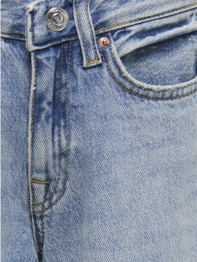ONLY KIDS GIRL high waist wide leg jeans medium blue denim - Foto 2