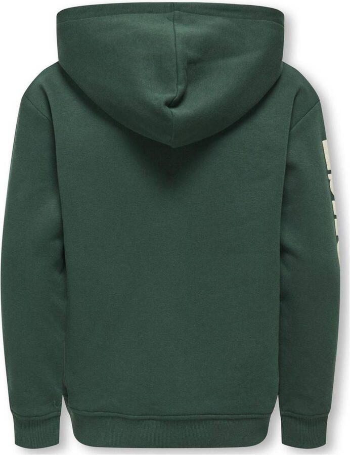 ONLY KIDS GIRL hoodie donkergroen