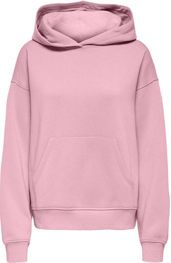 ONLY KIDS GIRL hoodie met backprint roze