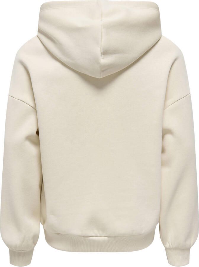 ONLY KIDS GIRL hoodie met print beige - Foto 2