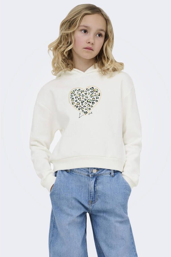 ONLY KIDS GIRL hoodie wit