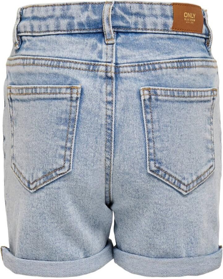 Only KIDS GIRL jeans short KONPHINE light denim short Blauw Meisjes Stretchdenim 164