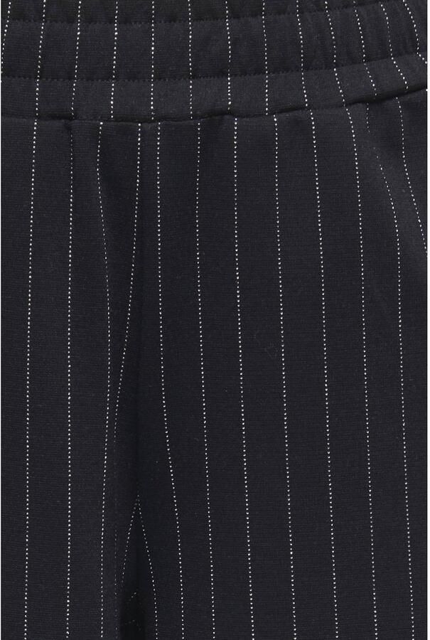 ONLY KIDS GIRL joggingbroek met glitters en krijtstreep donkerblauw ecru Meisjes Sweat - Foto 2