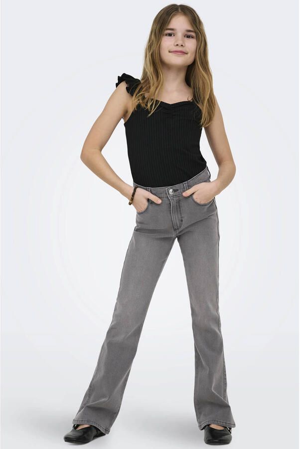ONLY KIDS GIRL KOGBLAIR flared jeans grey denim - Foto 3